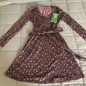 Toad&co wrap style dress! Size Sm